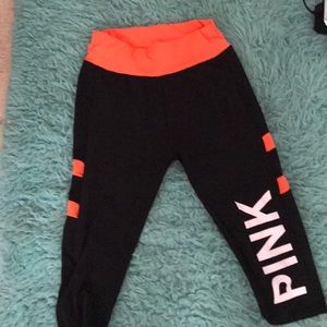 Orange and black pink outfit